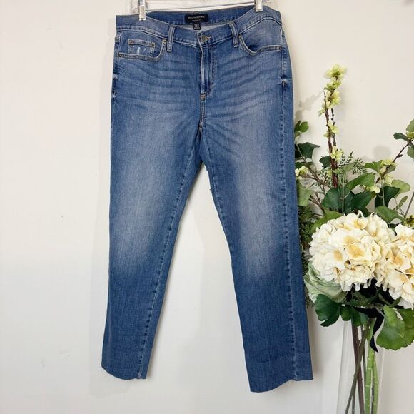 Banana Republic Factory Girlfriend Jeans | Medium Wash | Size 29/8 - Picture 1 of 10